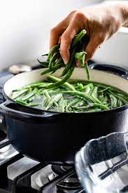 boiling green bean for Green Bean Recipe